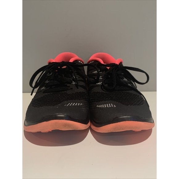 Youth Nike Free 5.0 Running Shoes‎ Black Pink Size 6Y 64446-005 - Picture 6 of 12